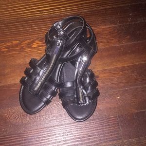 Merona black sandals